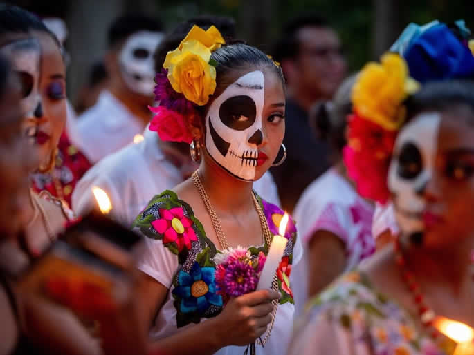 Día De Los Muertos Cultura Mexíkó