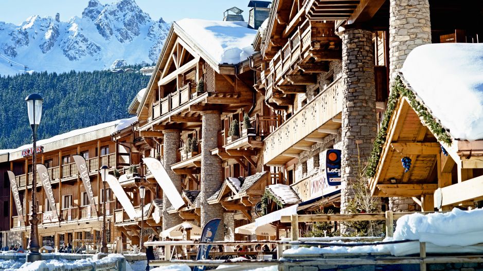 Courchevel dvalarstaður samheiti lúxus