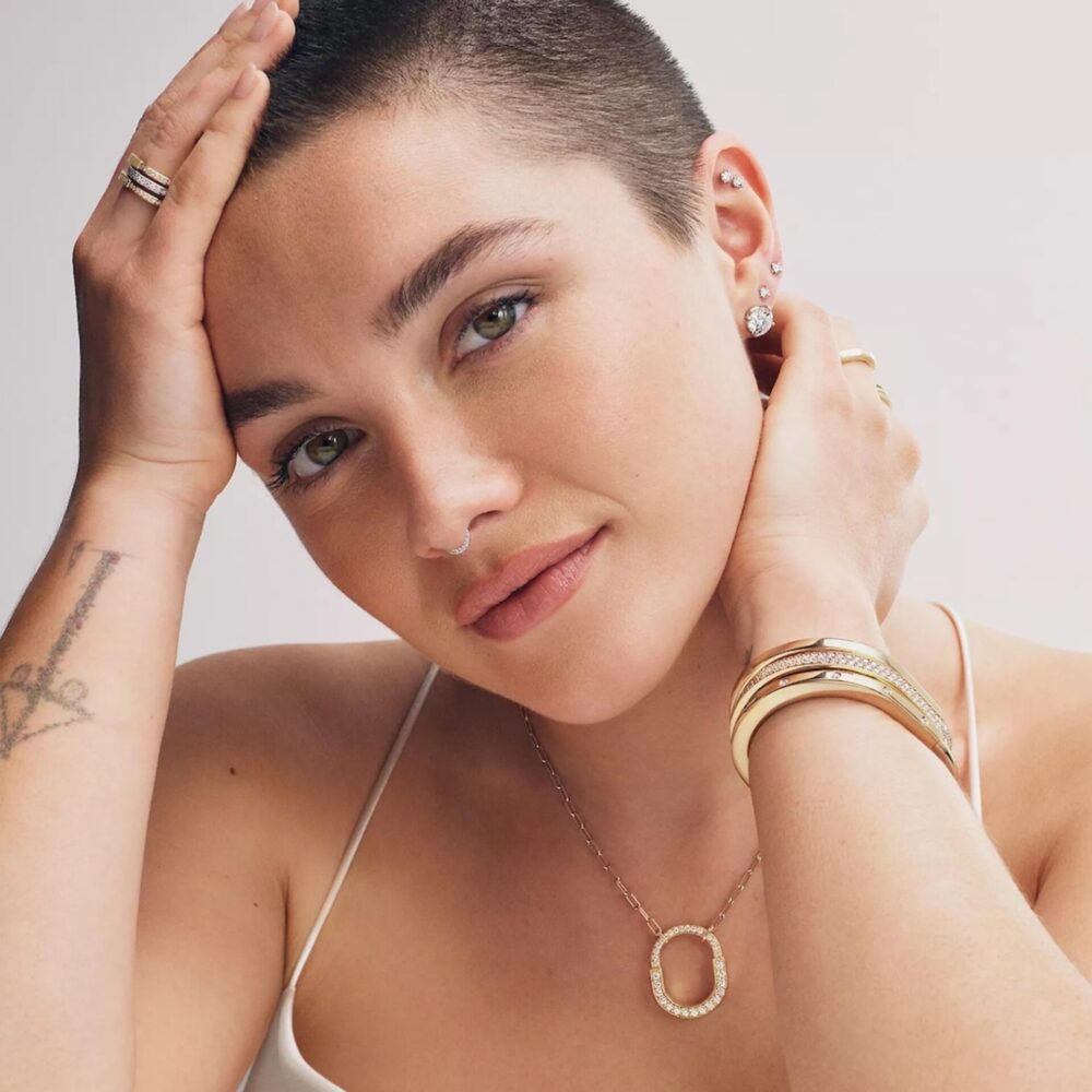 Rising Cinema Star Florence Pugh er sendiherra Tiffany & Co