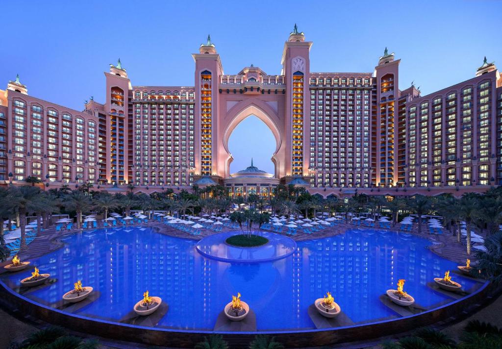 Sérstakir staðir í Dubai Atlantis The Palm