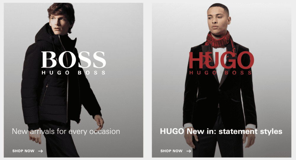 Hugo og Hugo Boss Mismunur