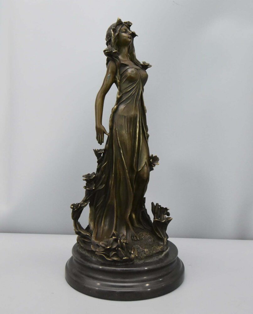 Bronsstytta Skreyting