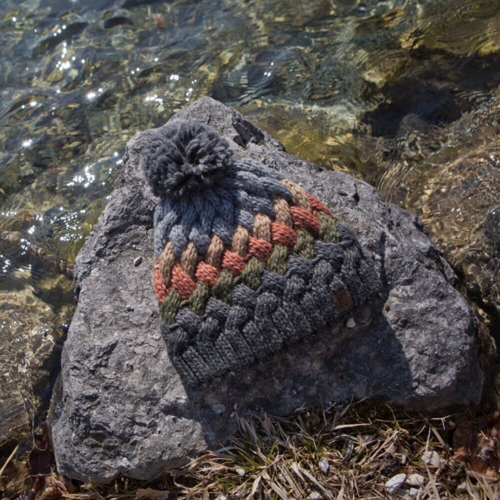 Glæsileg vetrarhúfa