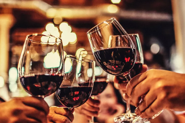 Flöskur af ítölsku víni