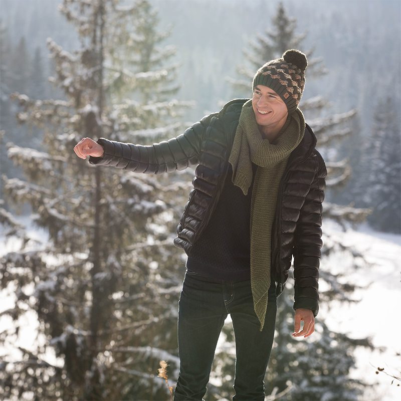 Glæsilegar vetrarhúfur