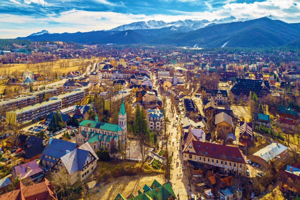 Hótel í pólsku fjöllunum