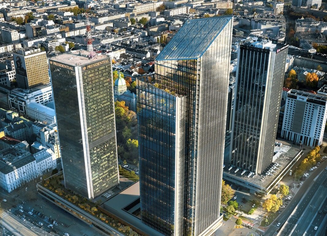 Lilium Tower í Varsjá Organísk Risaskýjakljúfur í Upphengju