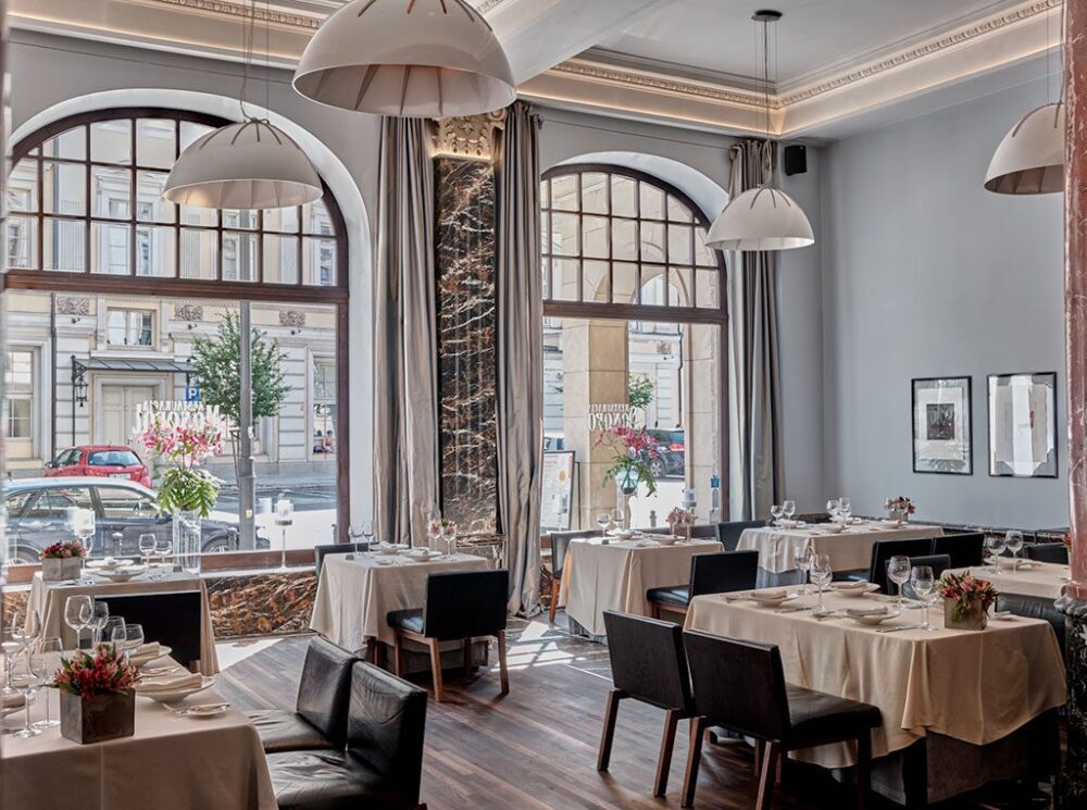 Lúxusveitingastaðir í Wrocław Monopol Hotel Monopol