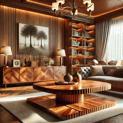 Lúxus Húsgögn Úr Viði