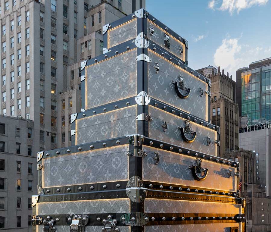 Nýja skýjakljúfanum Louis Vuitton Tákn lúxus í tímum sjálfbærni