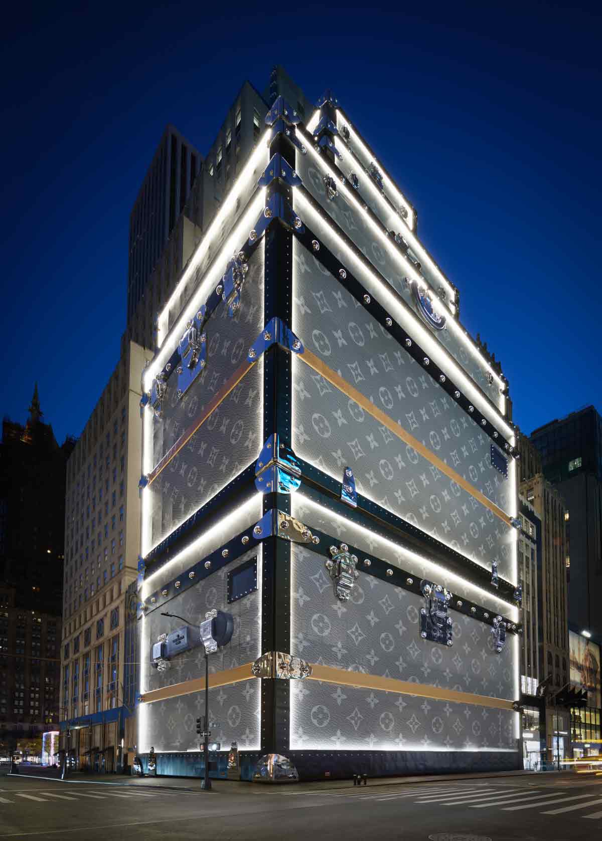 Louis Vuitton skýjakljúfur