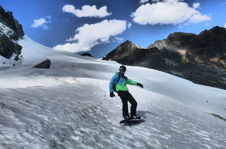 Snjóbretti Aksturstíll