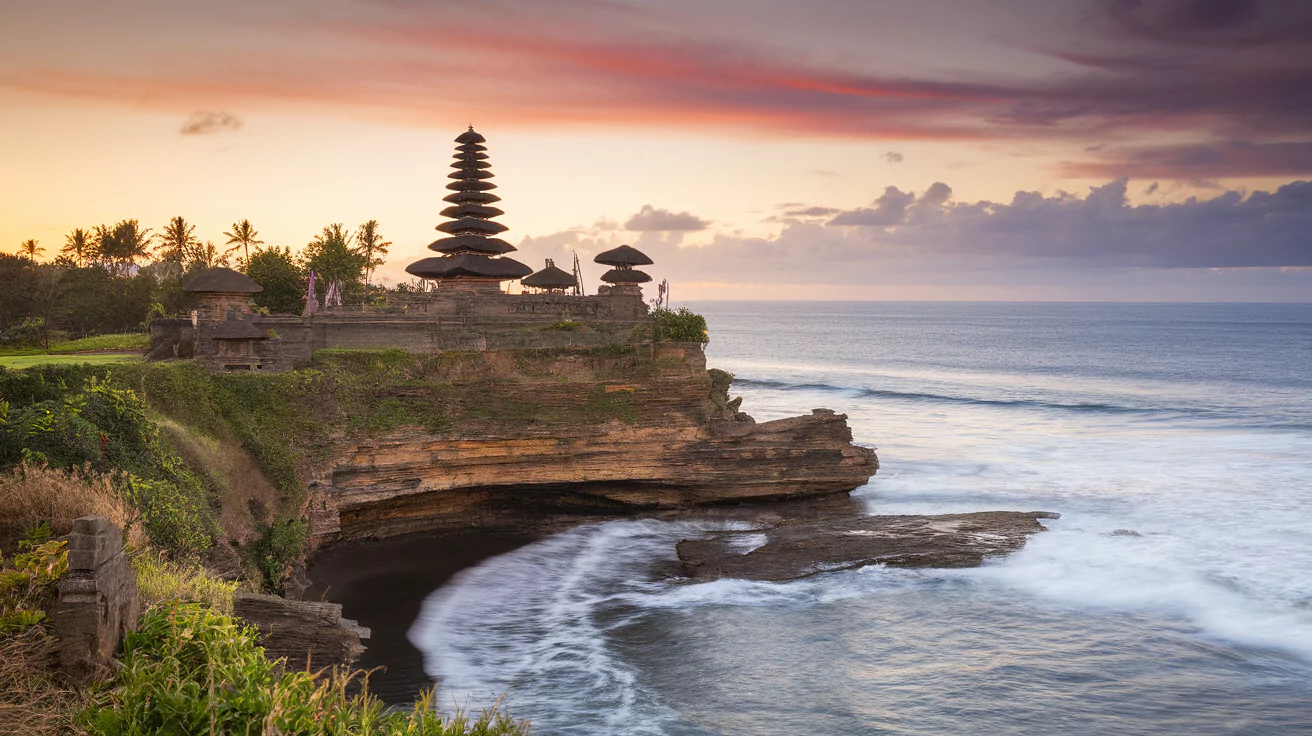 Uluwatu hofið Bali