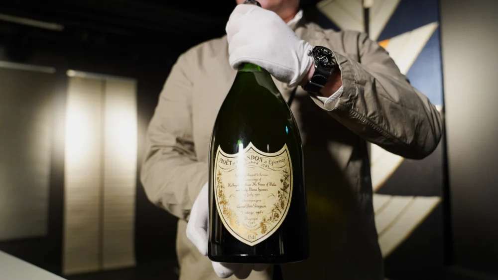Dom Pérignon Charles & Diana 1961 – konungleg flaska, goðsagnakennt árgangsár