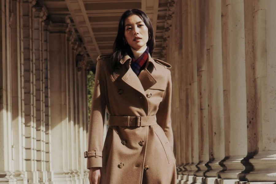 Burberry regnkápur