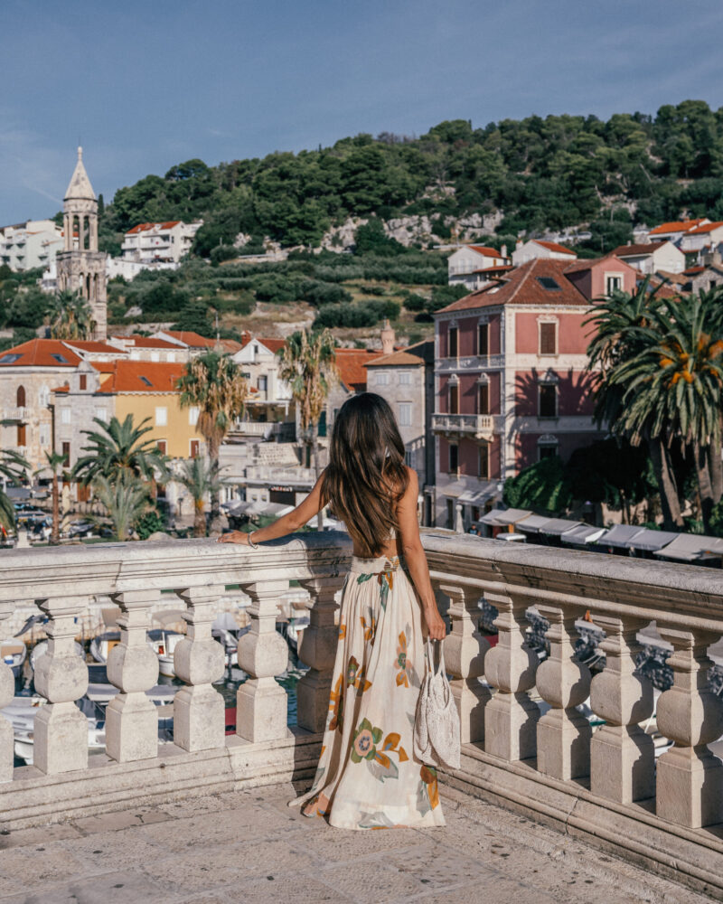 Hvar Króatísk eyja