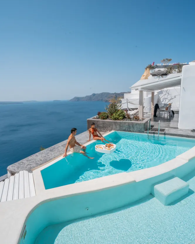 Hótel á Santorini Blogg