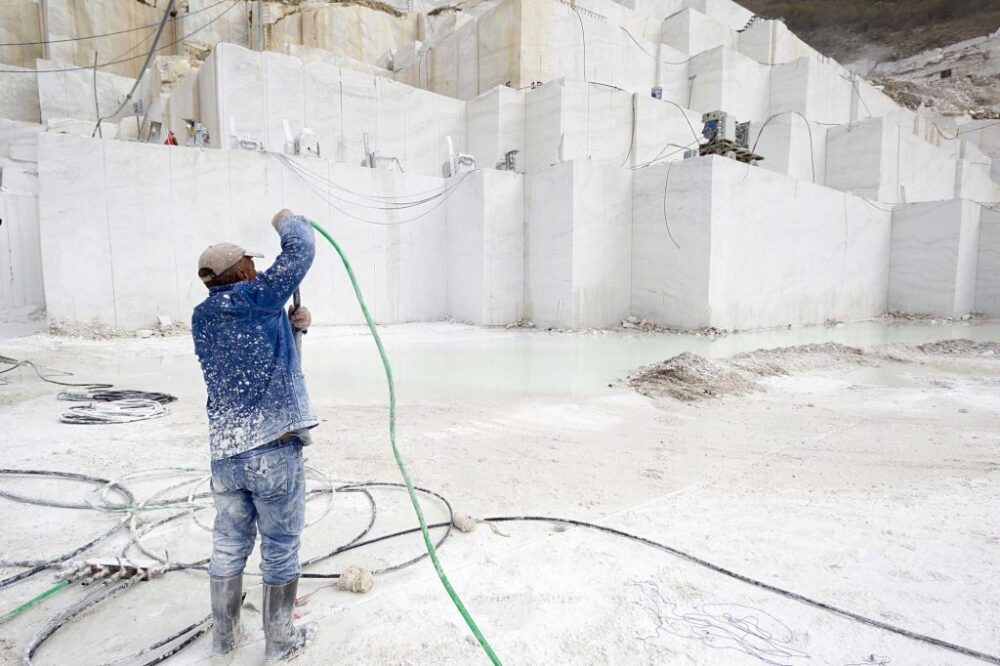 Carrara Marmara Námuvinnsla